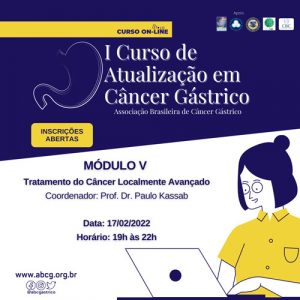 I Curso de Atualização em Câncer Gástrico - ABCG | CBCD