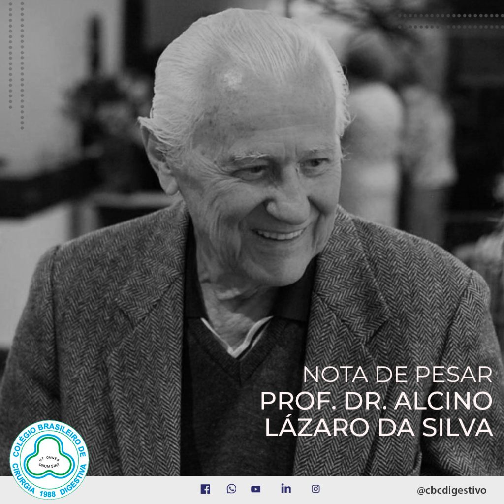 Nota de Pesar Prof. Dr. Alcino Lázaro da Silva | CBCD
