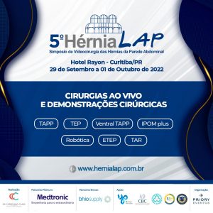 5º Hérnia LAP - Simpósio de Videocirurgia das Hérnias da Parede Abdominal CBCD